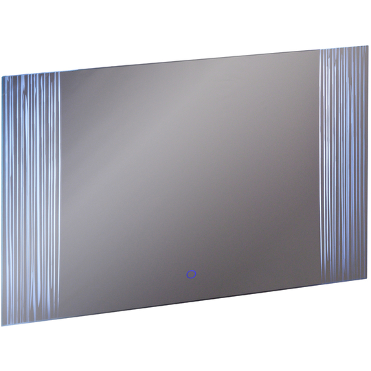 Watsons - forest - led Illuminated 60 x 80cm Rectangular Wall Mirror with Demister and Dimmer - Silver / Frosted