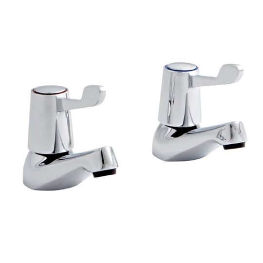 Solt Deck Mounted Pillar Tap