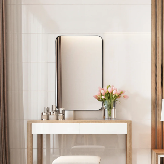 Ronni Metal Framed Wall Mounted Bathroom Mirror