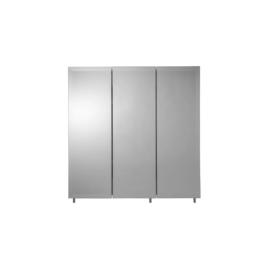 Triple Door 61cm x 61cm Surface Mount Mirror Cabinet