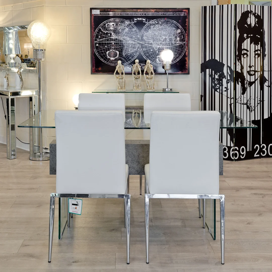 Bort Dining Set with 4 Chairs