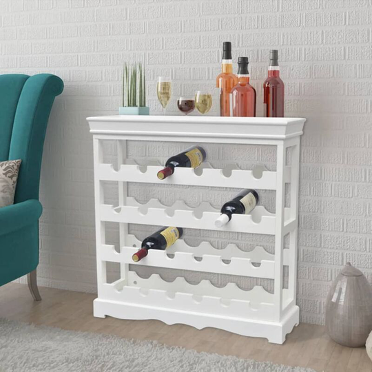 Hannah 24 Bottle Wine Rack by August Grove White