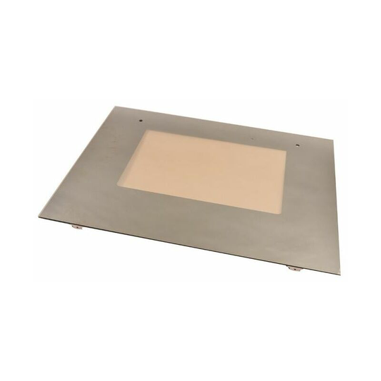 Main Oven Door Glass for Indesit Hotpoint Cookers and Ovens