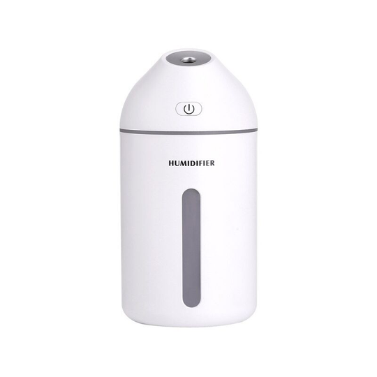 Perleraregb - Air Humidifier, 320ml Mini Ultrasonic Humidifier, Home Office Air Purification Humidifier Home Mute