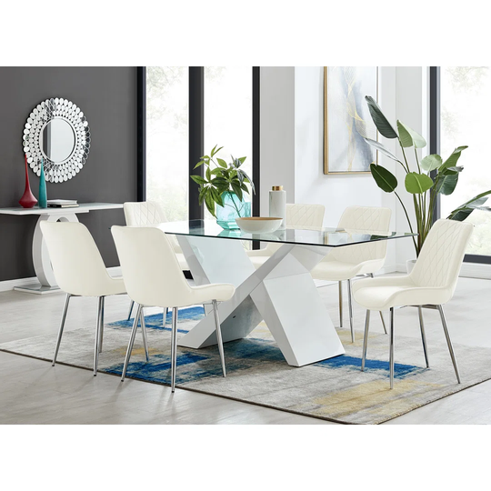 Wanston 6 - Person Dining Set