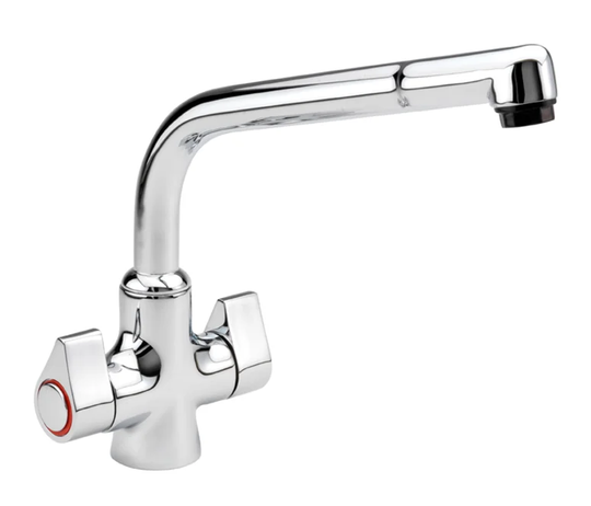 Bristol Genoa Mono Double Handle Deck Mounted Sink Mixer