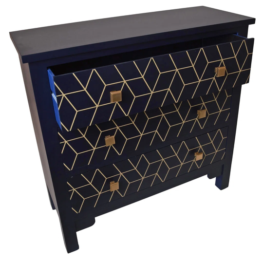 Slocomb 3 Drawer 78Cm W Chest of Drawers