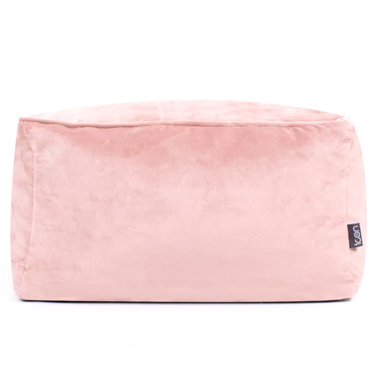 Dufour 40Cm Velvet Square Pouffe Ottoman