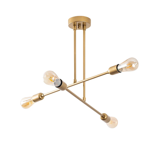 Elkan 4-Light Sputnik Chandelier