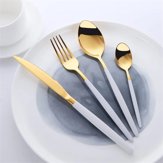 Cracraft 4 Piece Stainless Steel Cutlery Set Service for 1