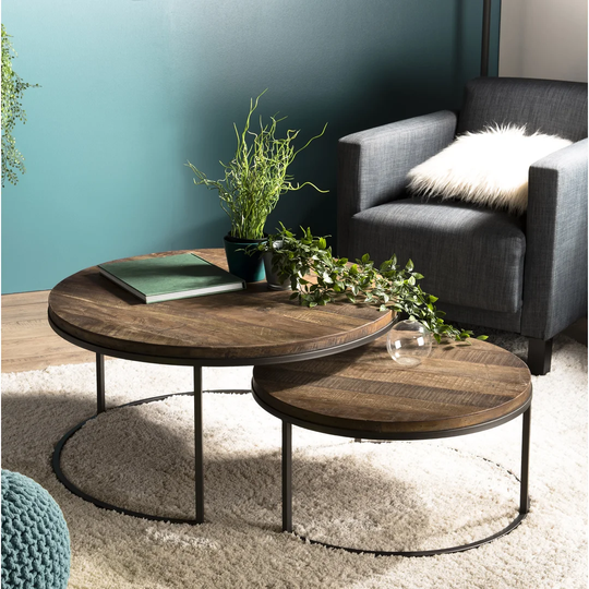 Bridwell 2 Piece Nest of Tables