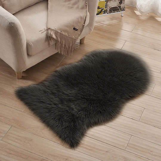 Adin Shaggy Grey Rug