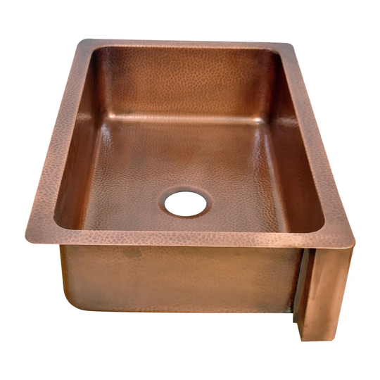 Copper kitchen sink Single Bowl Farmhouse Kitchen Sink