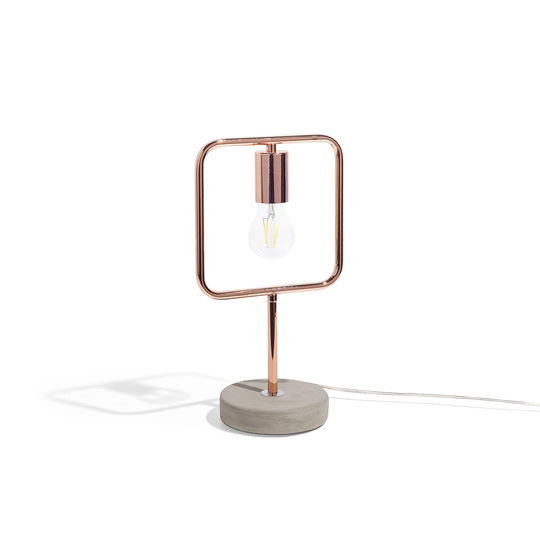 Copper Metal Table Lamp