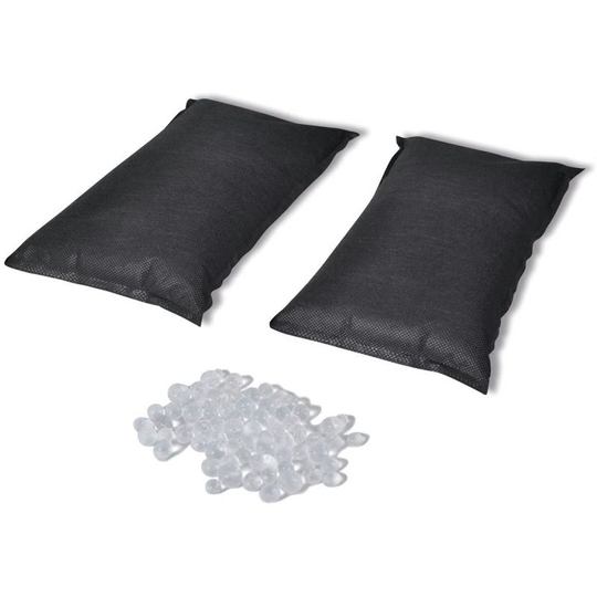 Hommoo - Silica Gel Desiccant Bags 2 pcs 2 kg VD03921