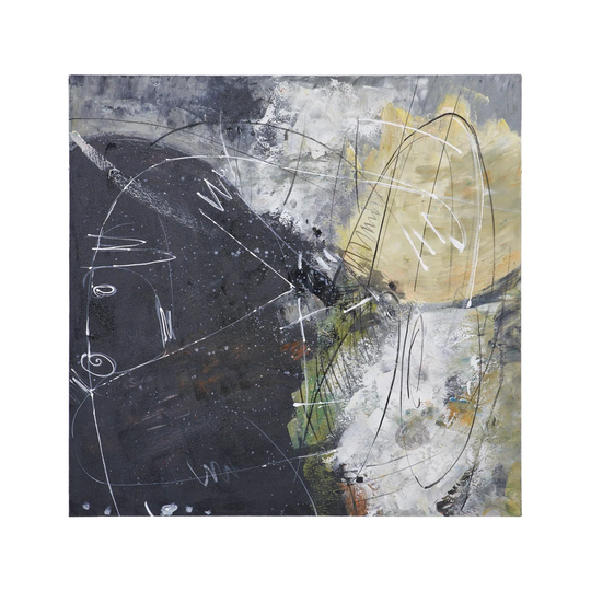 ABSTRACT PAINTED CANVAS