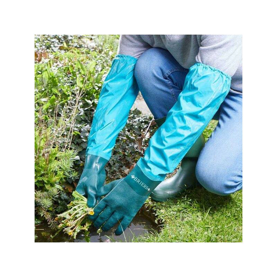Briers Long Full Length Drain Pond Tank Garden Gloves Waterproof Cleaning