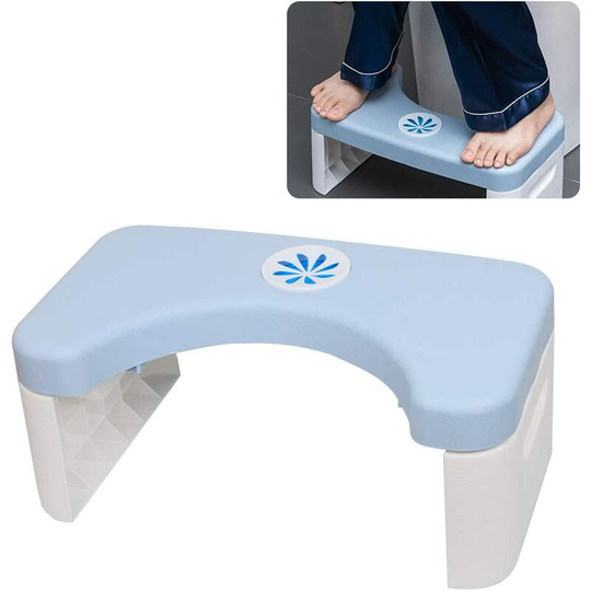 Toilet Stool, Plastic Toilet Stool, Toilet Stool, Physiological Toilet Stool, Bathroom Toilet Stool, Plastic Toilet Stool for Relieving Constipation