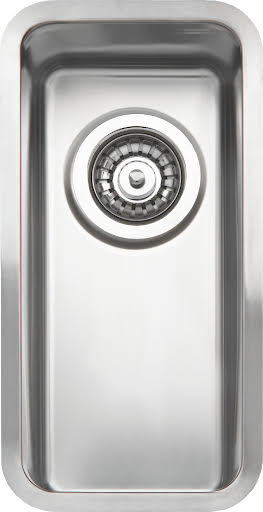 Reginox Ohio Stainless Steel Integrated Half Bowl Sink