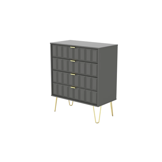 Pecatonica 4 Drawer 76.5Cm W Chest of Drawers