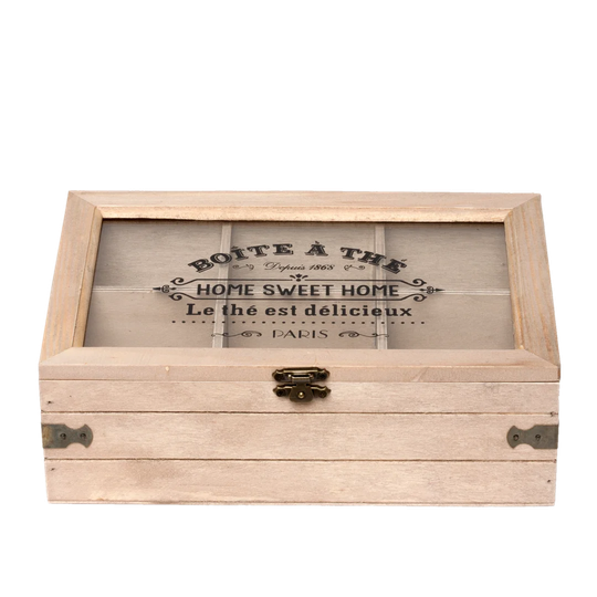 Hogue Tea Box with 6 Compartments