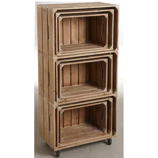 Manufactured Wood 9 Piece Organiser Box Set