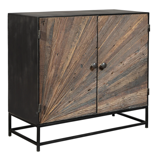 Branton Solid Wood 2 - Door Cabinet