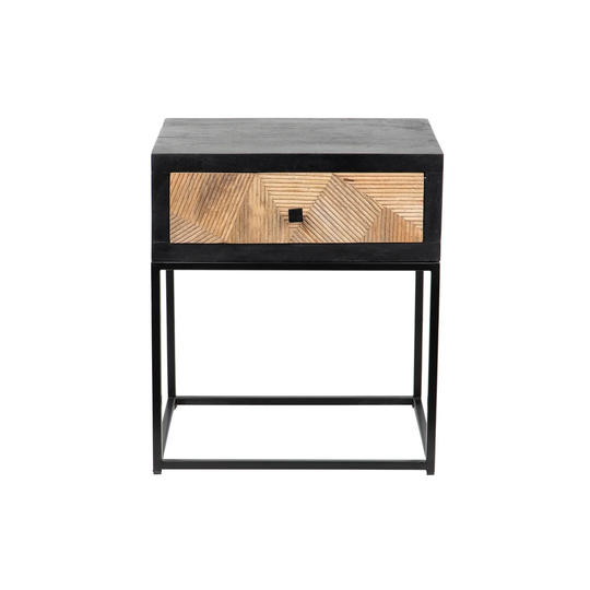Duanys Side Table with Storage