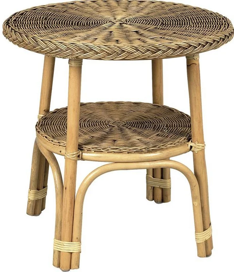 Rattan Side Table