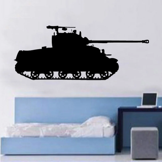 Tank Decal Wall Sticker