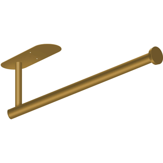 Bathroom Toilet Paper Holder 304 Stainless Steel Hand Towel Holder Heavy Duty Wall Mounted Tissue Paper Roll Holder, Gold - Gold