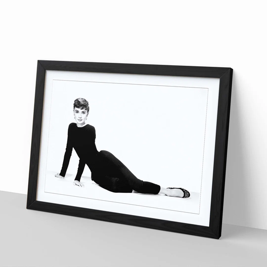 Audrey Hepburn 3 Framed Photographic Print