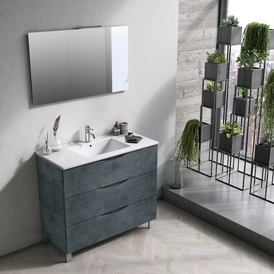Bernice 1010mm Free-standing Single Vanity Unit