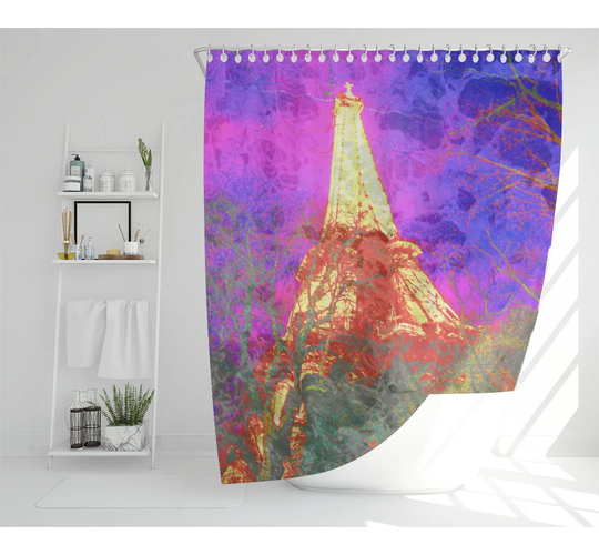 Dimassino Polyester Shower Curtain Set