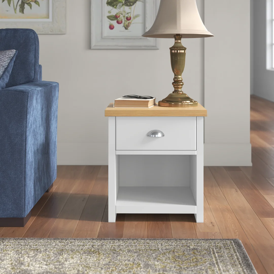 Kerry Side Table with Storage