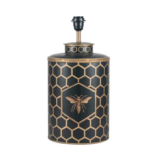 Ahanu Honeycomb and Bee Motif 46cm Table Lamp Base