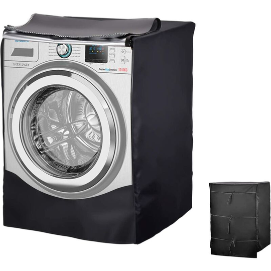 Waterproof cover for washing machine or dryer, suitable for most washing machines and dryers with window (as pictured)