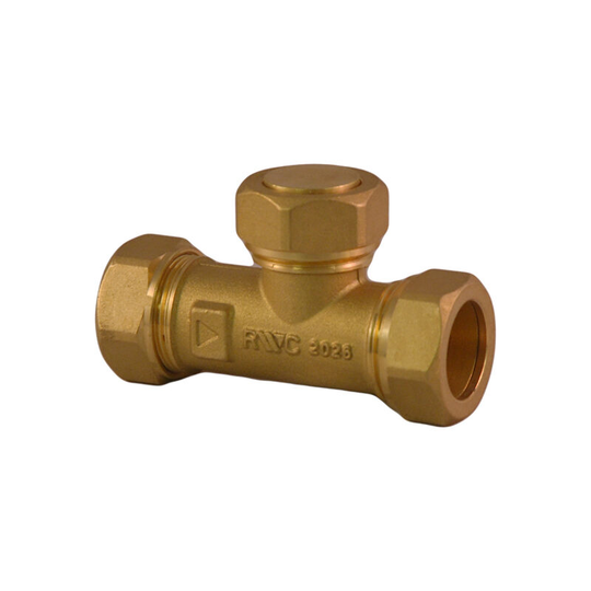 Heatrae Sadia Megaflo 22mm Tee With Non Return Valve 95605041 95605880