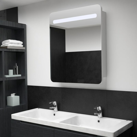 Led Bathroom Mirror Cabinet 68x11x80 cm VDTD25416 - Topdeal
