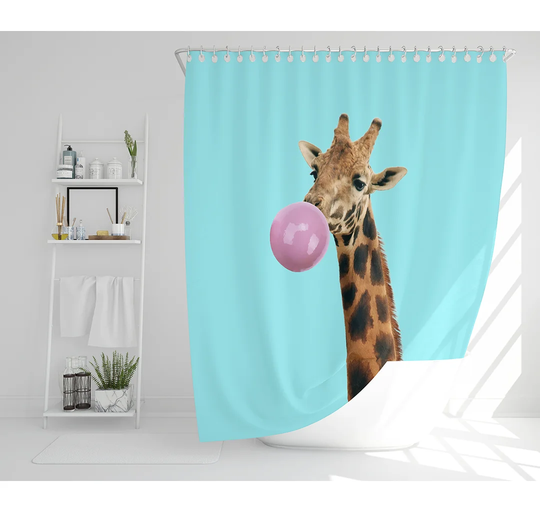 Elizabeth-Rose Polyester Shower Curtain