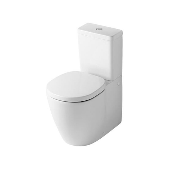 Ideal Standard Concept Close Coupled Toilet 6/4 litre Push Button Cistern - Soft Close Seat
