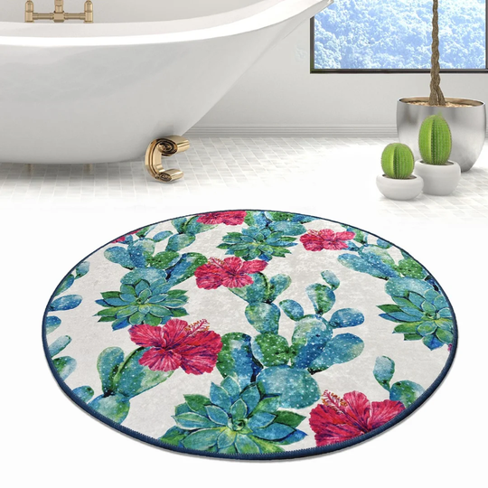 Mahaska Circle Bath Mat