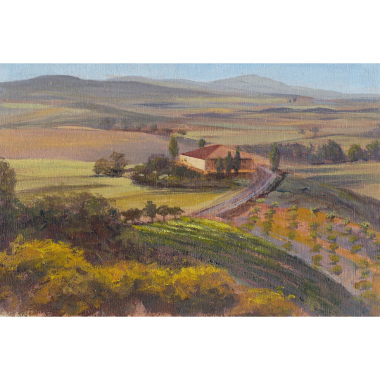 Nostalgic Tuscany I - Wrapped Canvas Painting