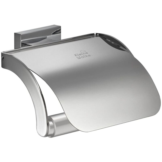 Roll Holder with Lid Meo Silver Kleine Wolke - Silver
