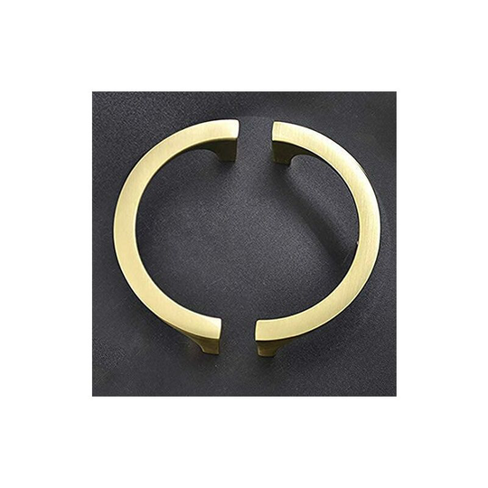 Perlerare - 1 pair of cabinet handles, drawer handles, cupboard handles, tv cabinet handles, elegant gold copper handles, double hole handles