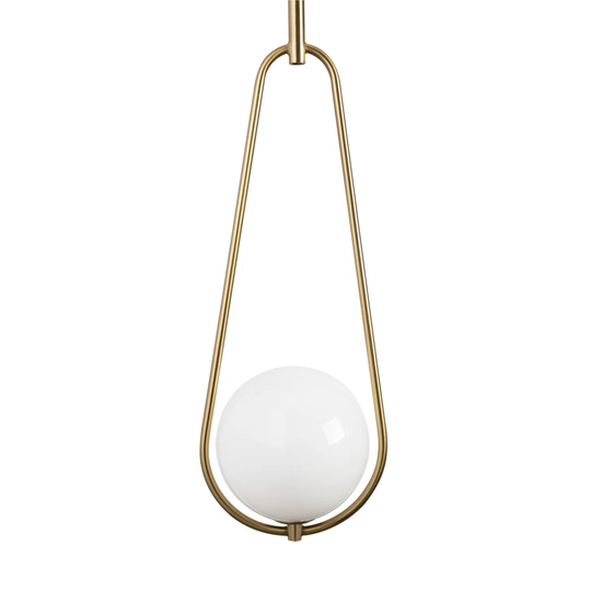 Baho 1-Light Teardrop Teardrop Pendant
