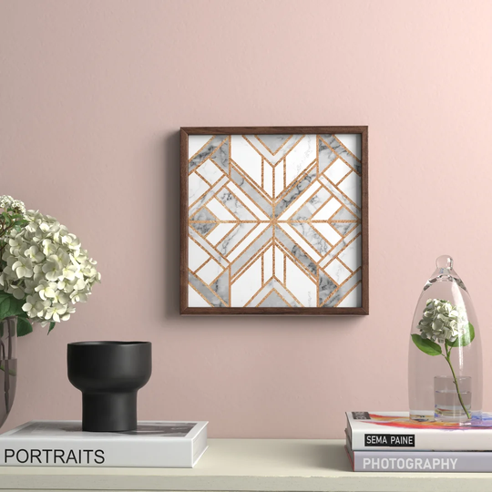 Art Deco I - Graphic Art Print on Canvas