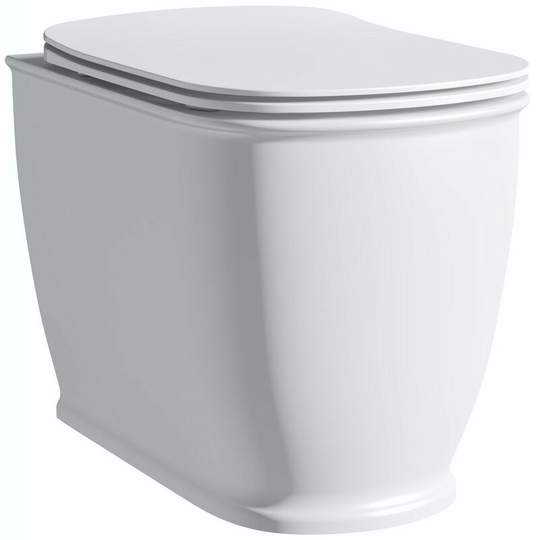 Thebathco - The Bath Co. Beaumont back to wall toilet with soft close seat - White