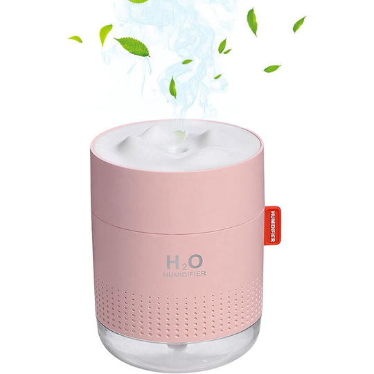 Perleraregb - Air Humidifier, Mini Portable usb Baby Air Humidifier, Humidifier Quiet Room No bpa, 500ml Humidifier for Office, Auto, Baby Home, Auto
