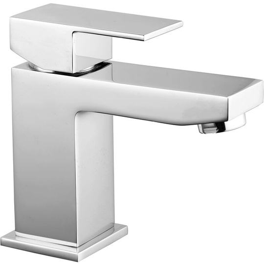 NRG - Square Basin Sink Mixer Tap Modern Chrome Bathroom Faucet